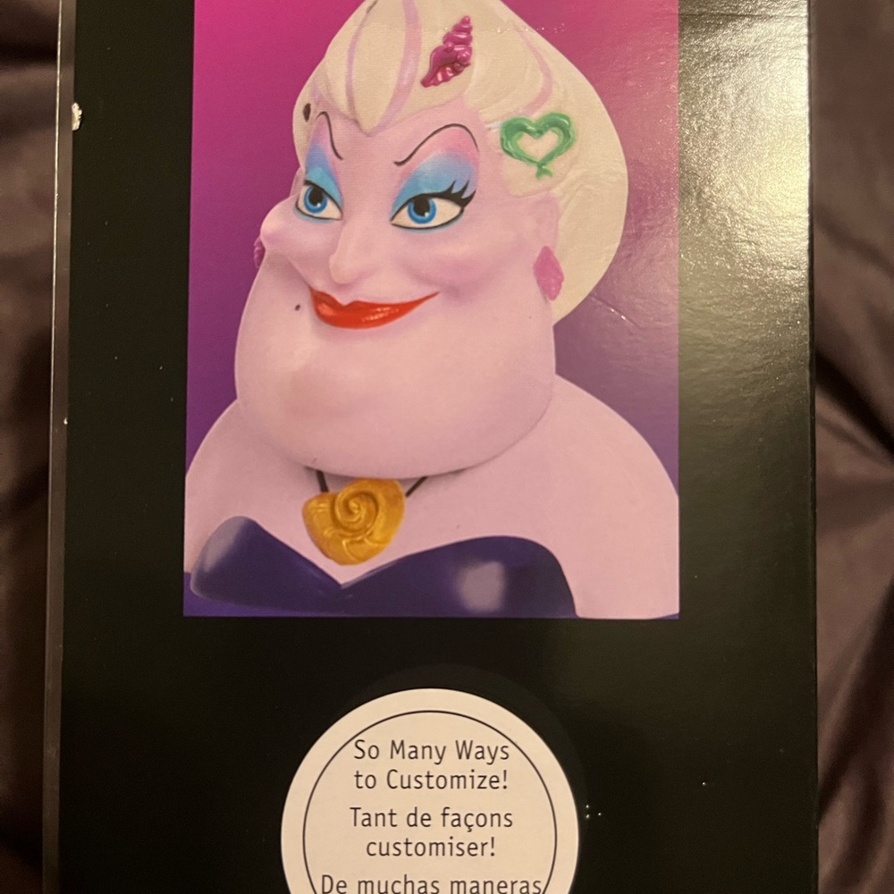 Disney Villains Ursula Styling Set - Purple and Black - Picture 2 of 3